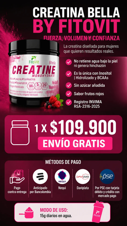 Creatina Bella Monohidratada Fitovit