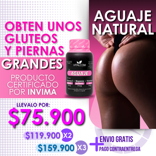 Aguaje– Voluminizador natural y seguro